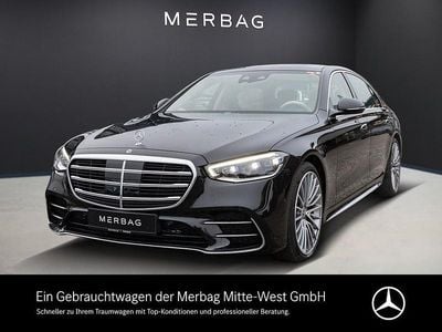 Gebraucht Mercedes S450 AMG line 381 PS (280 kW) 2024 Metalliclack obsidianschwarz Limousine