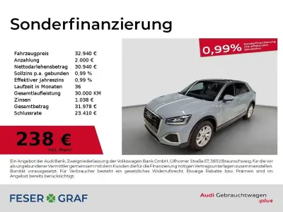 Gebraucht Audi Q2 Advanced Plus 150 PS (110 kW) 2025 Pfeilgrauperleffekt SUV