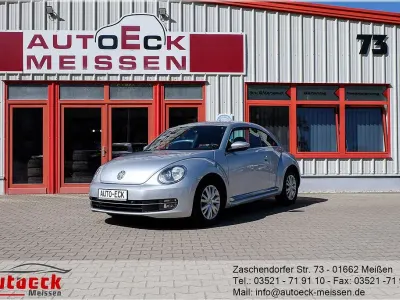 Usata VW Beetle Design 105 CV (77 kW) 2013 Argento Utilitaria