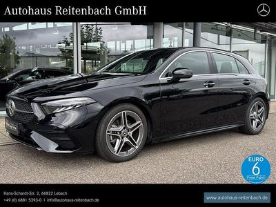 Lack kosmosschwarz Gebraucht 2024 Mercedes A200 AMG Limousine | 31.469 € (Fairer Preis)