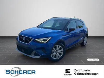 Gebraucht Seat Arona Xperience 110 PS (80 kW) 2023 Sapphire blau metallic (metallic) SUV