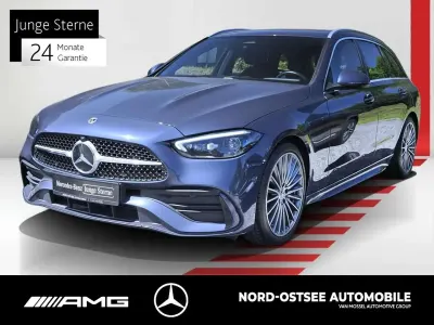 Gebraucht Mercedes C220 AMG 200 PS (147 kW) 2023 Sodalithblau metallic Kombi