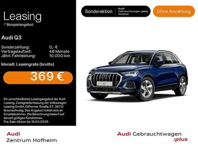 Gebraucht Audi Q3 Advanced 150 PS (110 kW) 2025 Navarrablau metallic SUV