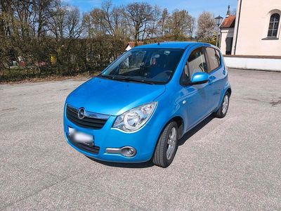 Usata Opel Agila 48 CV (35 kW) 2008 Blu Utilitaria