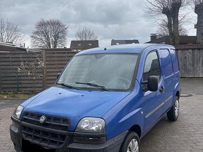 Gebraucht Fiat Doblò 65 PS (47 kW) 2002 Blau Van / Kleinbus