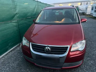 Brugt VW Touran 140 HK (102 kW) 2008 Rød MPV