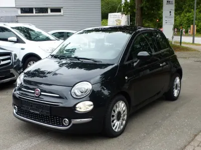 Gebraucht Fiat 500 Lounge 69 PS (50 kW) 2017 Schwarz Kleinwagen