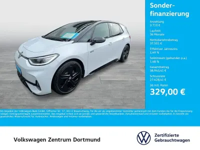 Gebraucht VW ID.3 GTX 239 kW (326 PS) 2025 Gletscherweiß metallic Kleinwagen