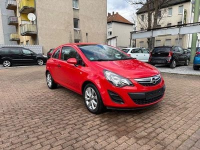 Gebraucht Opel Corsa Selection 69 PS (50 kW) 2014 Rot Kleinwagen