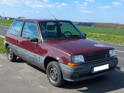 Brugt Renault R5 67 HK (49 kW) 1987 Rød Hatchback