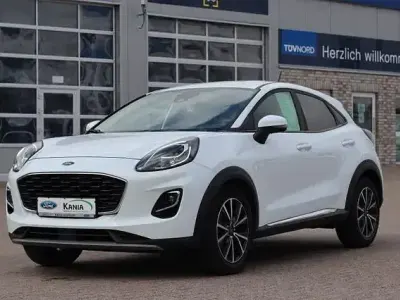 Gebraucht Ford Puma Titanium 125 PS (91 kW) 2021 Weiß SUV