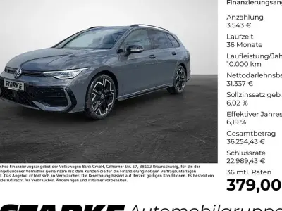 Neu VW Golf VIII R-line 150 PS (110 kW) 2026 Grenadillschwarz metallic Kombi