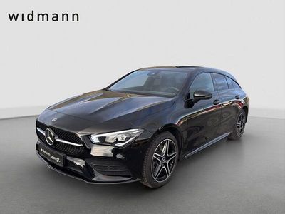 Gebraucht Mercedes CLA250e Shooting Brake AMG 160 PS (117 kW) 2022 Unilack nachtschwarz Kombi