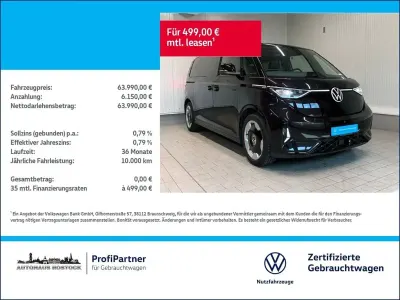 Gebraucht VW ID. Buzz GTX 250 kW (340 PS) 2025 Schwarz Van / Kleinbus