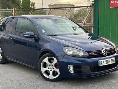 Usata VW Golf VI GTI 211 CV (155 kW) 2010 Blu Utilitaria