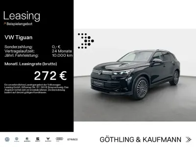 Gebraucht VW Tiguan Goal 131 PS (96 kW) 2025 Grenadillschwarz metallic SUV