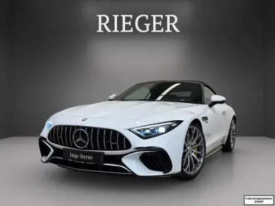 Gebraucht Mercedes SL63 AMG Premium Plus 585 PS (430 kW) 2024 Weiß Cabrio