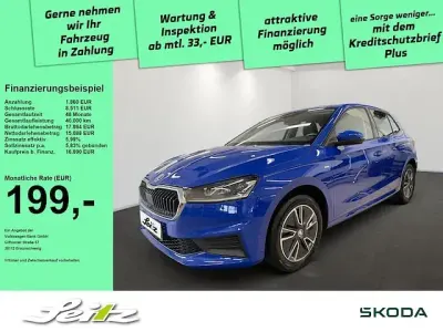 Gebraucht Skoda Fabia Tour 95 PS (69 kW) 2023 Blau Kleinwagen