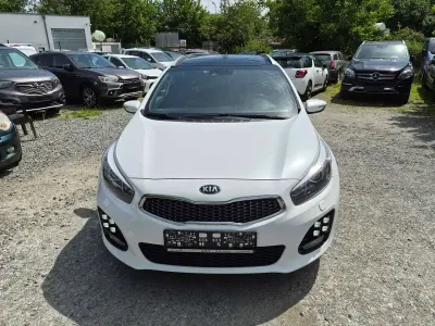 Gebraucht Kia Ceed Sportswagon GT-Line 136 PS (100 kW) 2017 Weiß Kombi