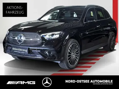 Gebraucht Mercedes GLC300e AMG 313 PS (230 kW) 2026 Metalliclack obsidianschwarz m SUV