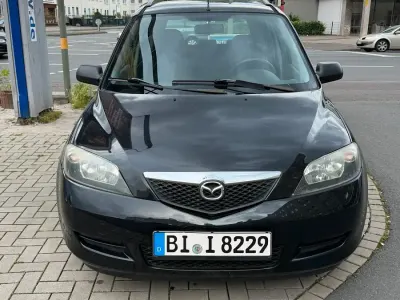 Gebraucht Mazda 2 2003 Schwarz Kleinwagen
