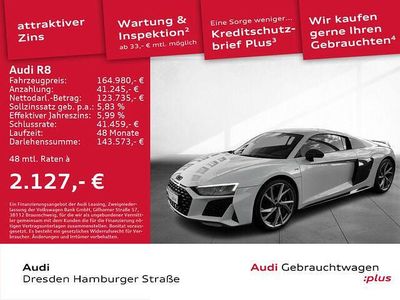 Gebraucht Audi R8 Coupé Performance 620 PS (456 kW) 2023 Suzukagrau metallic Coupé