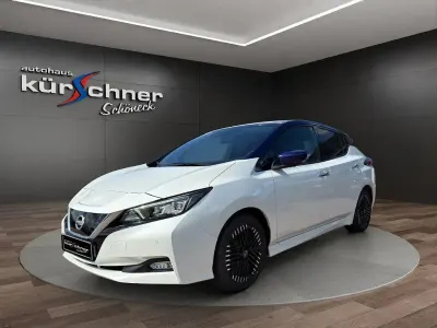 Gebraucht Nissan Leaf Tekna 110 kW (150 PS) 2022 Weiß Kleinwagen