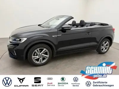 Gebraucht VW T-Roc Cabriolet R-line 150 PS (110 kW) 2025 Schwarz Cabrio