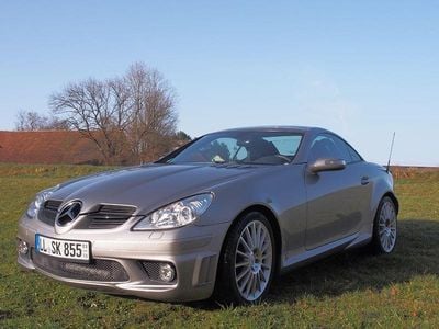Gebraucht Mercedes SLK55 AMG AMG 360 PS (264 kW) 2007 Silber Cabrio