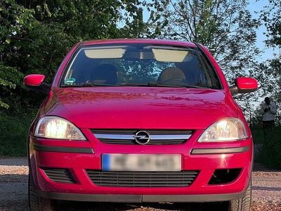 Brugt Opel Corsa 65 HK (47 kW) 2005 Rød Hatchback