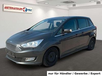 Gebraucht Ford Grand C-Max Titanium 125 PS (91 kW) 2016 Grau Van / Kleinbus