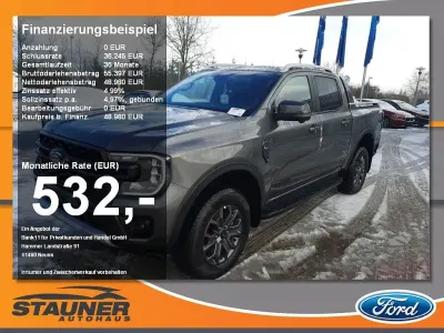 Neu Ford Ranger Wildtrack 205 PS (150 kW) 2026 Carbonizedgrey Pickup