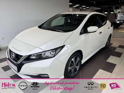 Usata Nissan Leaf N-Connecta 110 kW (150 CV) 2021 Bianco Utilitaria
