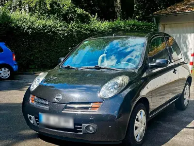 Gebraucht Nissan Micra 2004 Schwarz Kleinwagen