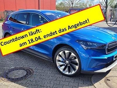 Gebraucht Skoda Enyaq iV First Edition 150 kW (204 PS) 2021 Blau SUV