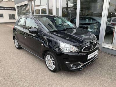 Gebraucht Mitsubishi Space Star Diamant Edition 71 PS (52 kW) 2020 Magicschwarz Limousine