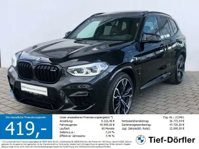Gebraucht BMW X3 M Competition Edition 510 PS (375 kW) 2020 Black sapphire metallic SUV