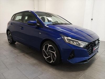 Gebraucht Hyundai i20 Intro Edition 101 PS (74 kW) 2022 Blau Kleinwagen