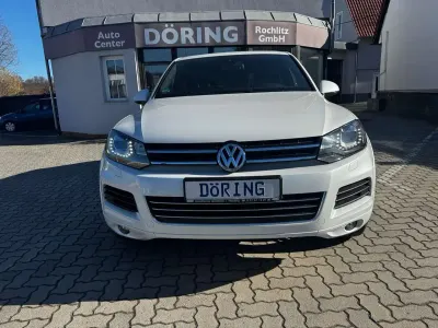 Gebraucht VW Touareg 245 PS (180 kW) 2013 Oryxweiß perlmutteffekt SUV