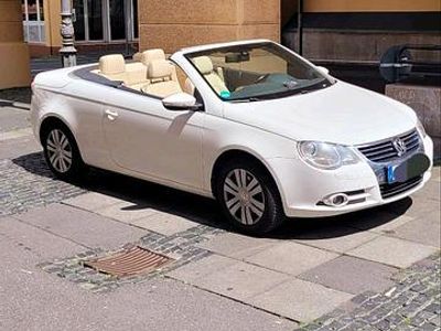 Gebraucht VW Eos 116 PS (85 kW) 2010 Weiß Cabrio