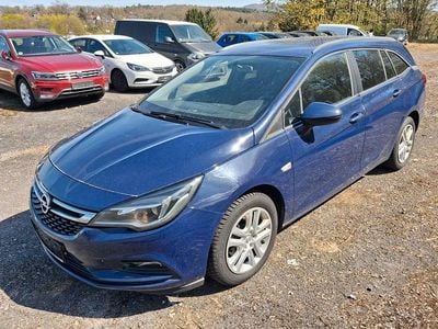 Gebraucht Opel Astra Edition 110 PS (80 kW) 2017 Blau Kombi