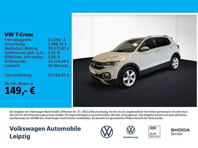 Gebraucht VW T-Cross Style 110 PS (80 kW) 2023 Grau SUV