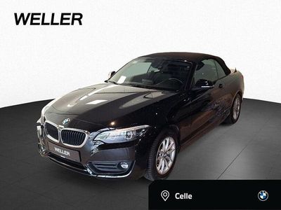Gebraucht BMW 218 Advantage 136 PS (100 kW) 2018 Schwarz (schwarz) Cabrio