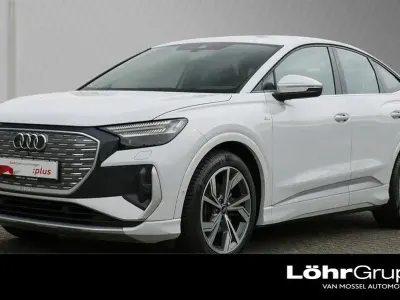 Gebraucht Audi Q4 Sportback e-tron S-Line 125 kW (170 PS) 2023 Weiß SUV