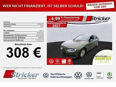 Distriktgrün metallic (metallic) Gebraucht 2022 Audi A4 Advanced Plus Limousine | 25.949 € (Guter Preis)