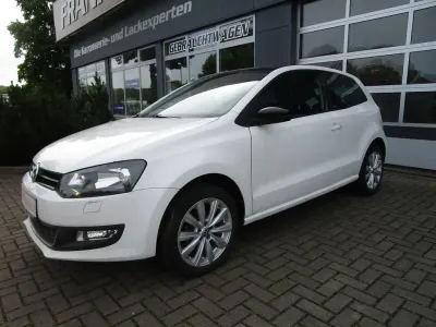 Gebraucht VW Polo Style 60 PS (44 kW) 2011 Weiß Kleinwagen