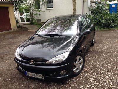 Gebraucht Peugeot 206 120 PS (88 kW) 2003 Schwarz Kleinwagen