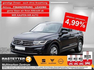 gebraucht VW Tiguan TDI DSG Elegance IQ.LIGHT+ACC+Keyless+Navi+Kamera+ParkAss+Privacy+virtCP