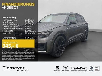 Gebraucht VW Touareg R-line 286 PS (210 kW) 2020 Siliziumgrau metallic SUV