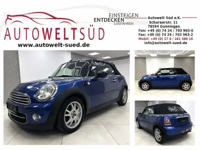 Gebraucht Mini Cooper D Cabriolet Chili 111 PS (81 kW) 2014 Lightning blue (metallic) Cabrio